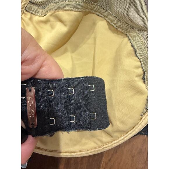 Chantelle Rive Gauche Full Coverage Unlined Black Bra Size 44 DD - Picture 3 of 8